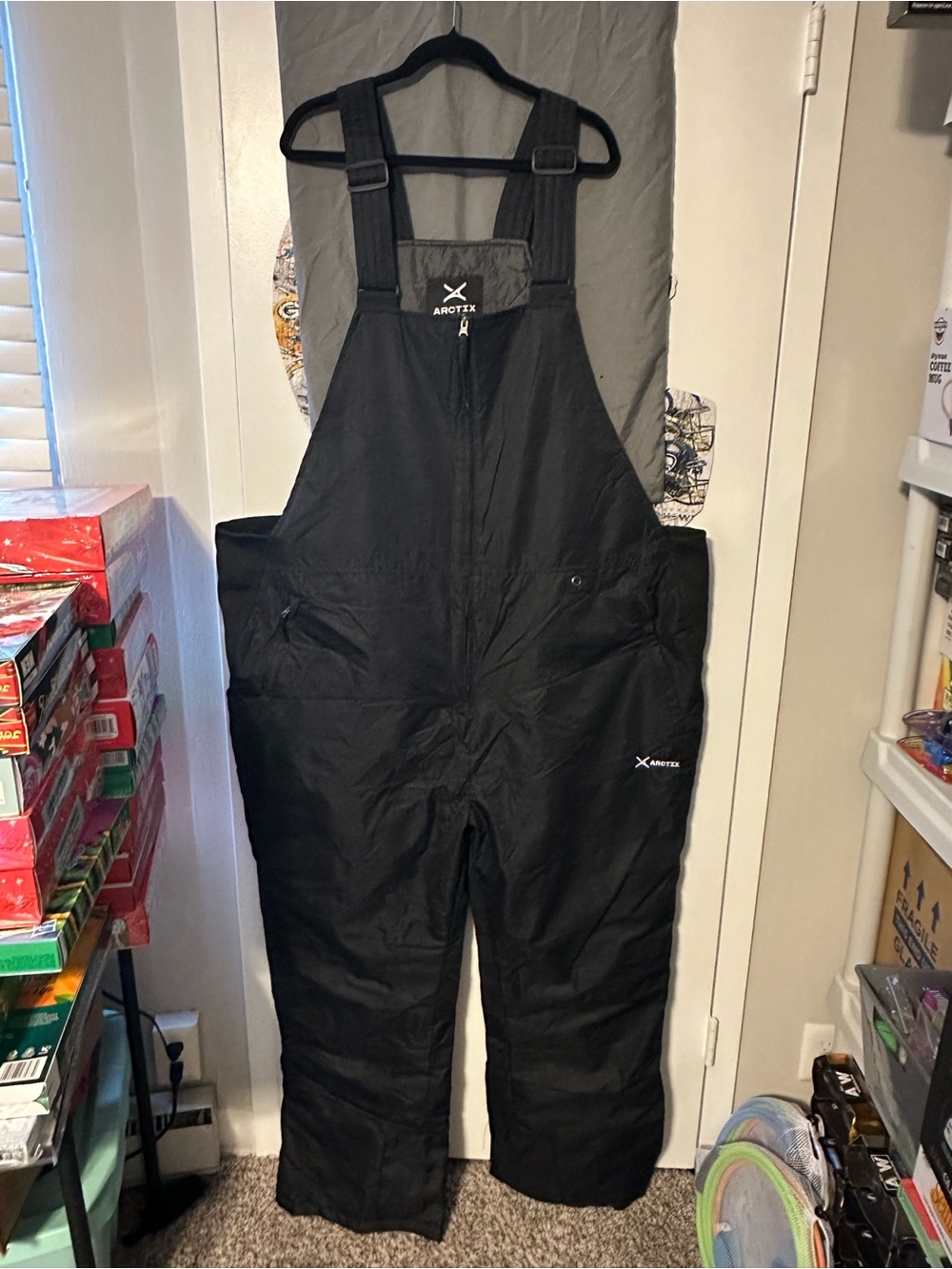 Men’s 4xl black insulated bibs